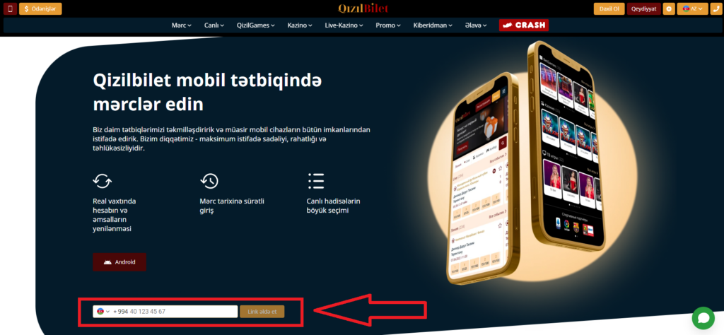 Qizilbilet mobil APK necə əldə etmək üçün qısa bələdçi